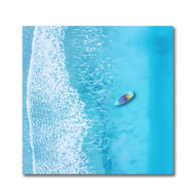 Seascape turquoise par decorumby-photographie sans cadre