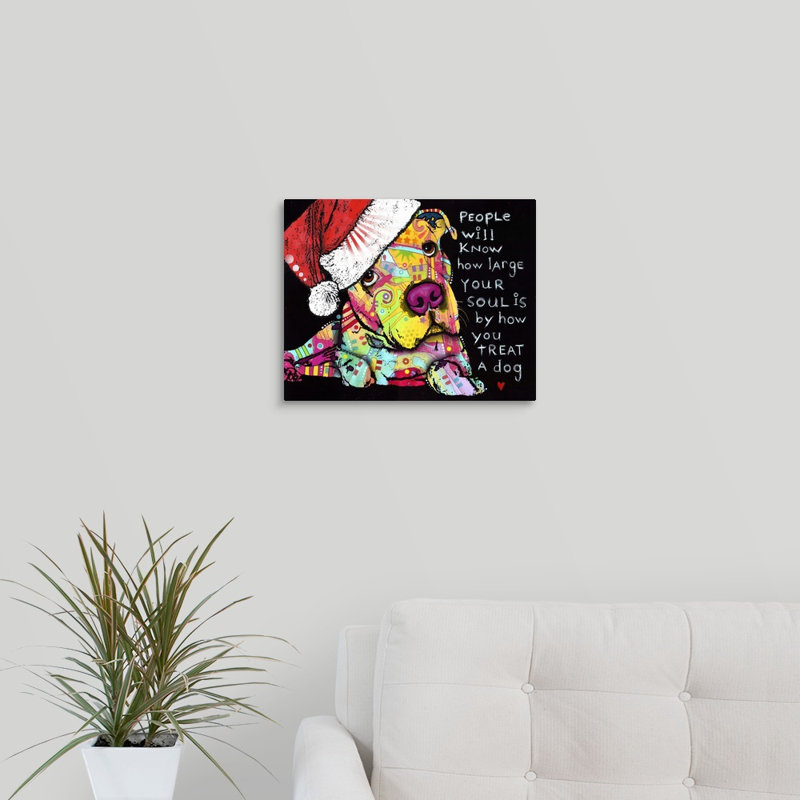 « firu christmas », reproduction, Toile, H 38 po x l 48 po x P 1,5 po