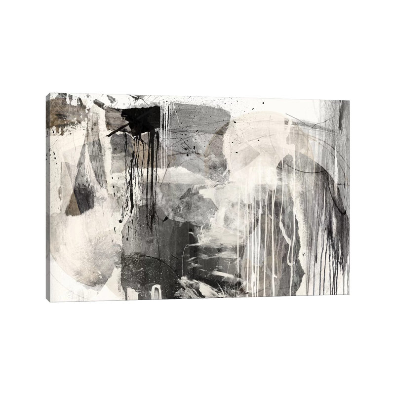 Volt by Dan Hobday - Wrapped Canvas Painting, 20.32 cm H x 30.48 cm W
