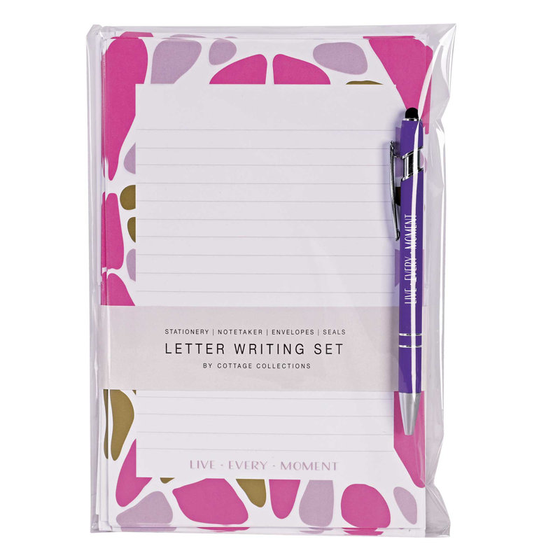 Journal Stationery Set Live Every Moment