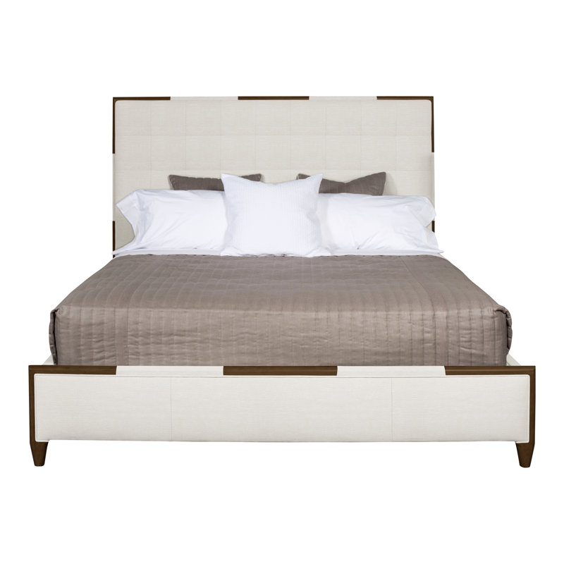 Thom Filicia Home Chatfield King Bed, Nadia Parchment, Navajo