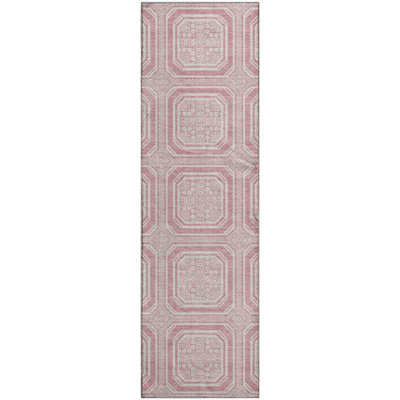 Premium Machine Washable Elize AMF1451 Geometric Rug