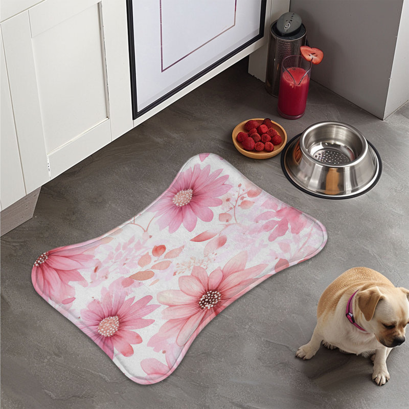 Tapis d'alimentation Rosy Blossoms - 1 pièce
