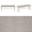 Banc rembourré Chic Taupe Chenille