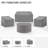 Furniture Covers Outdoor Conversation Set Cover-907957818