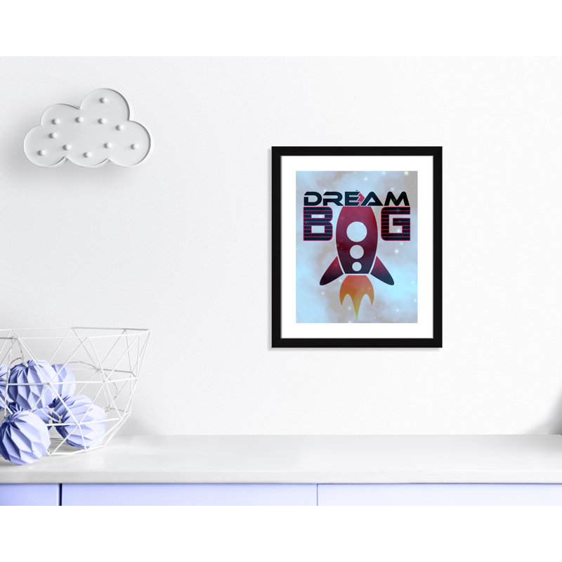 Grande surface de rêve, H 26,5 po x l 22,5 po x P 0,63 po, Cadre noir