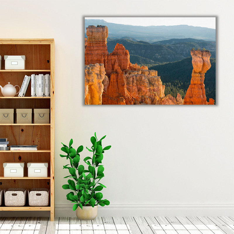 «On the Rocks, Utah», reproduction d'art sur toile, H 12 po x l 18 po