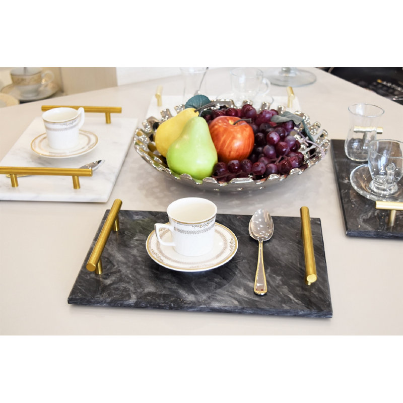 Plateau en marbre Herward