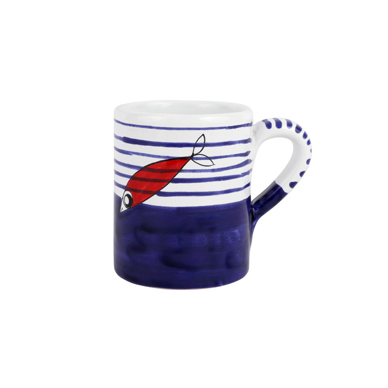 Pesce Pazzo Earthenware Mug