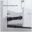 Meuble-lavabo polyvalent avec lavabo en céramique, armoire de rangement abondante - 4 portes à fermeture douce et 4 tiroirs-359590487