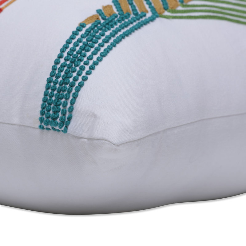 Housse et insert de coussin décoratif en coton Deco Strokes