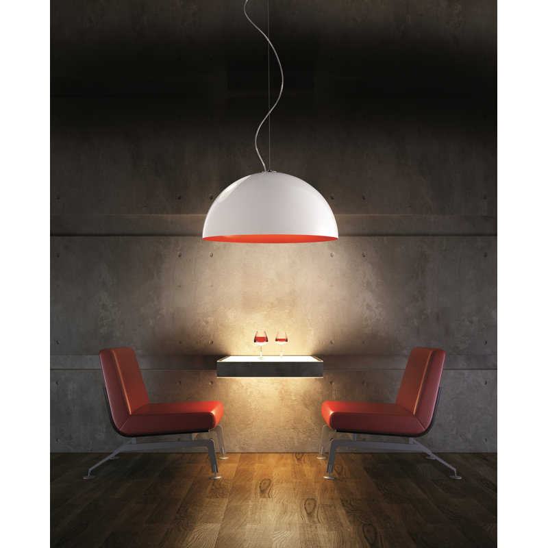 Anke 1-Light Single Dome Pendant