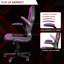 Fauteuil de jeu et de course pivotant réglable en cuir Inbox Zero Racing-1636668376