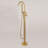 Vital 1 Handle Bathroom Freestanding Tub Filler with Diverter-63530791