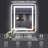 LED Mirror for Bathroom with Front Light and Backlit