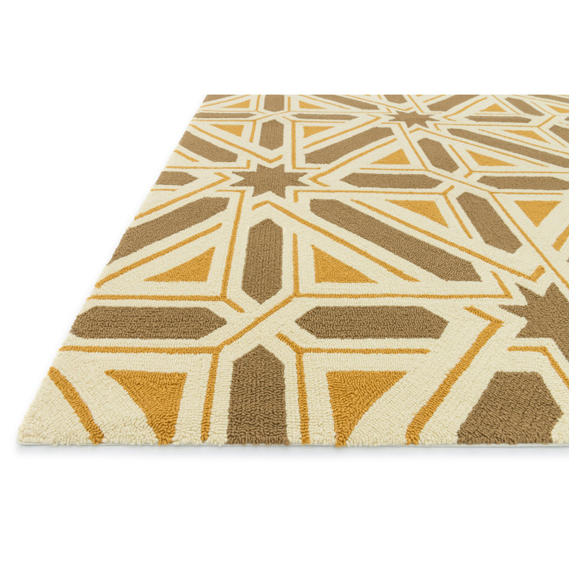 Palm Springs Geometric Indoor Rug, Rectangle 9'3" x 13'