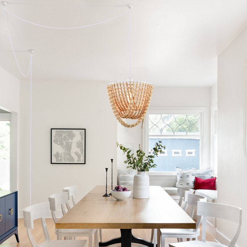 Luminaire suspendu cylindrique à 1 lumière Gillian