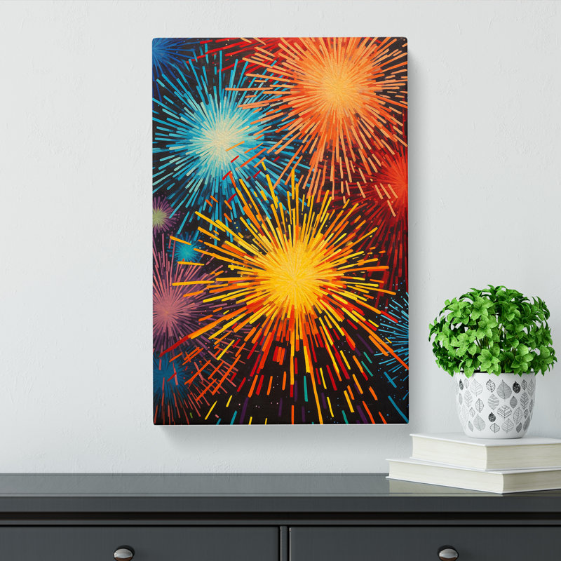 Fireworks Orphism No.2 - Print, 50cm H x 35cm W x 3cm D