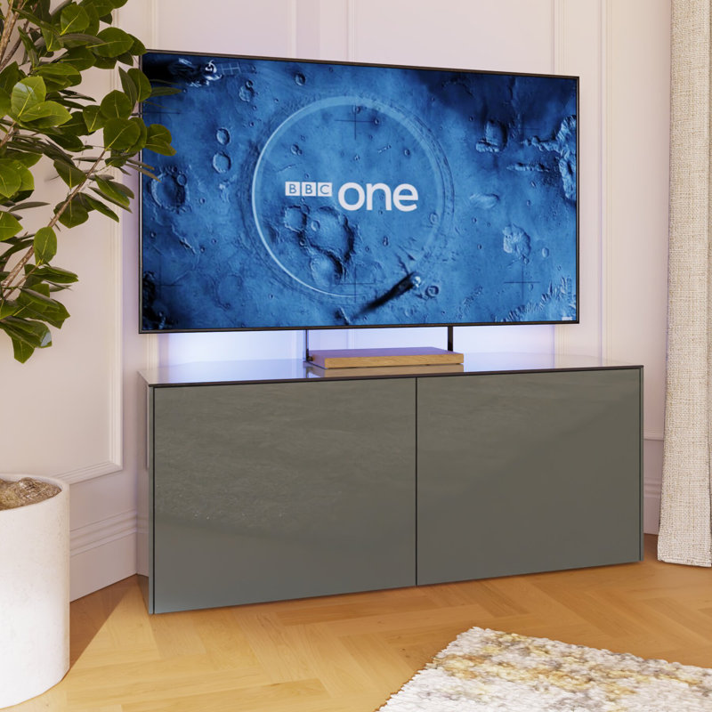 INTEL 1200 Corner Tv Unit, Grey