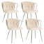 Ensemble de 4 chaises de salle à manger Byers-2078406710-2078406709