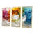 Toile naturelle avec cadre flottant