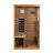 Holaki 1 - Person Indoor Bluetooth Compatible FAR Infrared Sauna in Red Cedar-113429005