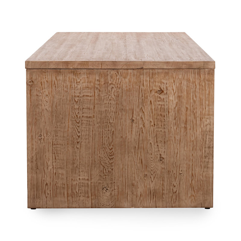 Nalani Large Rectangular Reclaimed Pine Wood Dining Table