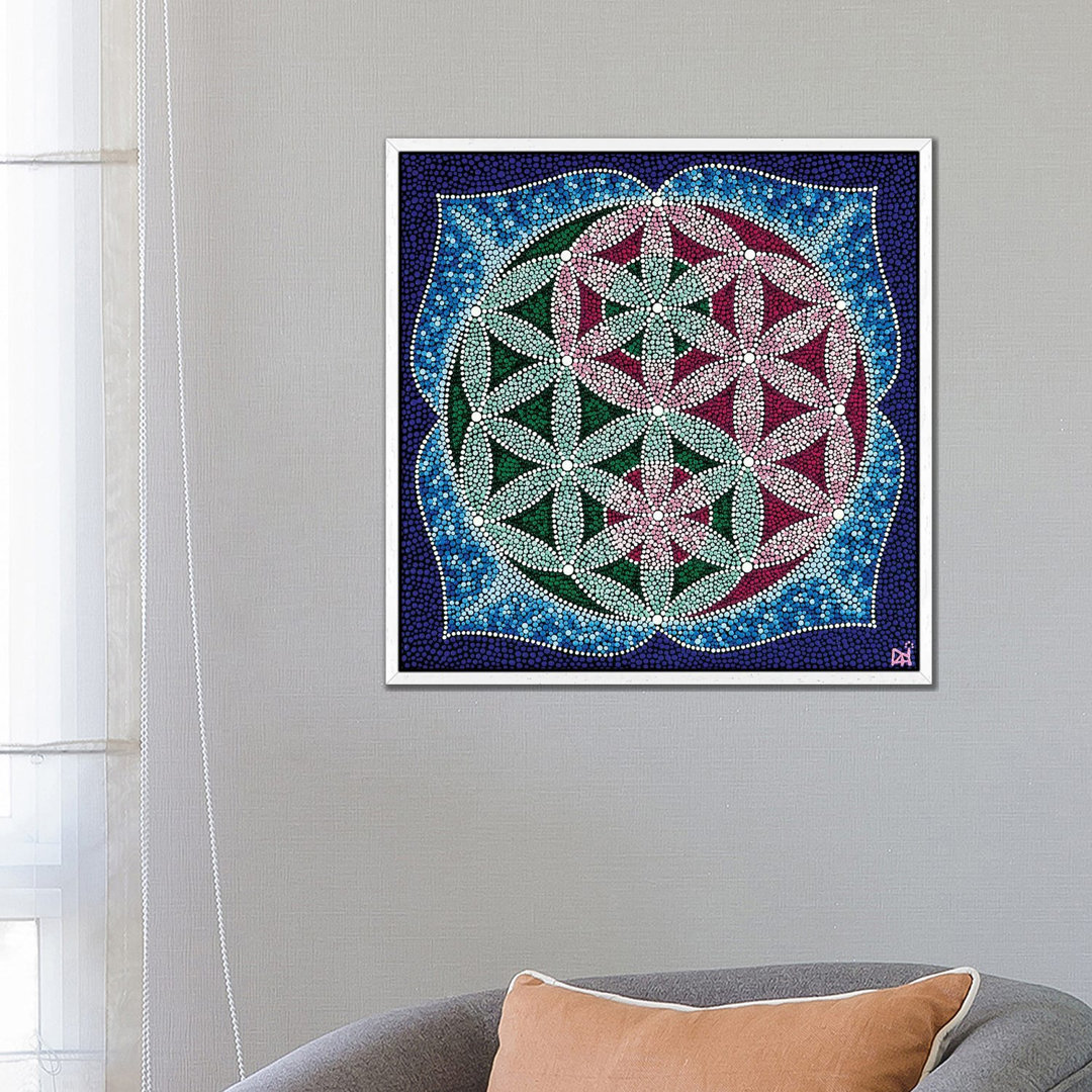 Yingyan Flower Of Life von Nadya Al-Haroun - Galerie-Giclée auf Leinwand