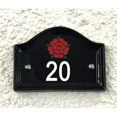 Walsham 16.5cm H Ceramic House Number
