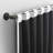 Aria Magnetic Closure Theater Grade 100% Blackout Back Tab Curtain Panel Pair-101482215-90572995