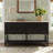 Aberdale 65" Wide 4 Drawer Sideboard with Marble Top-2025887461