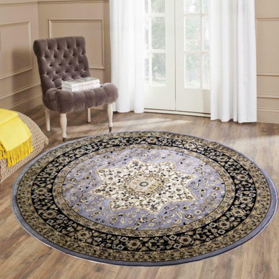 Grigori Solid Colour Area Rug