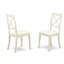Ensemble de table de salle à manger 7 pièces composé d'une table de salle à manger ovale avec rallonge papillon et de 6 chaises de salle à manger en similicuir, blanc lin-1796787916-1854146891-1810048203