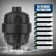 Shower Head And 15 Stage Shower Filter Combo, High Pressure 5 Spray Settings Filtered Showerhead With Water Softener Filter Cartridge For Hard Water Remove Chlorine And Harmful Substances