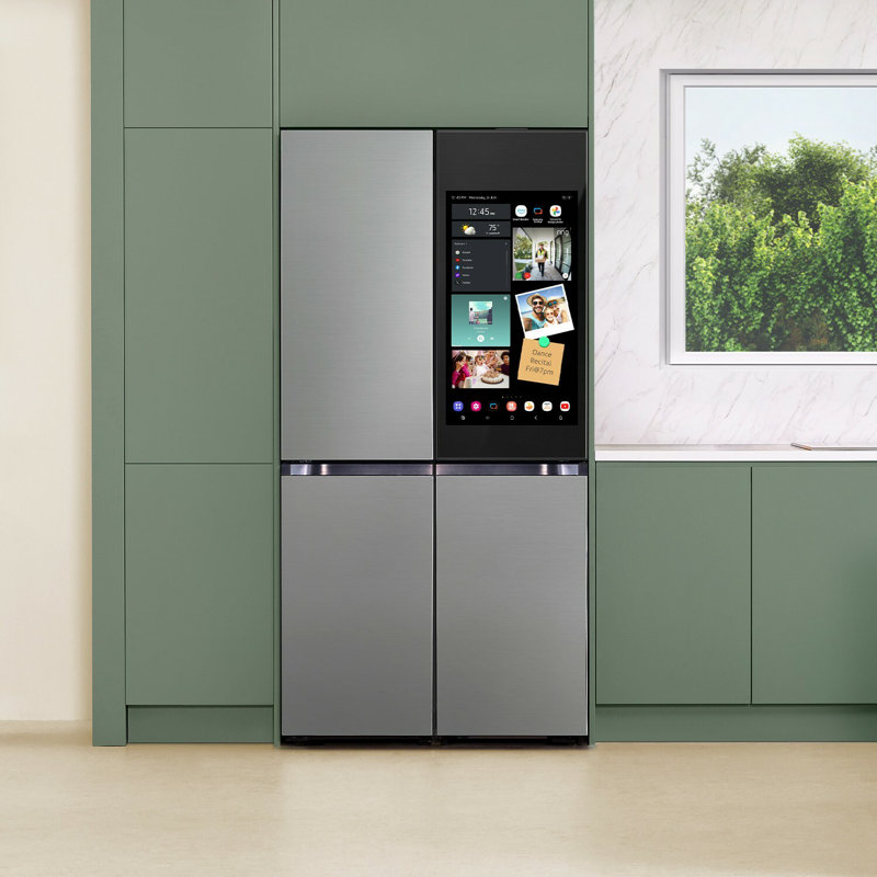 Stainless Steel 23 cu. ft. Smart French Door Refrigerator with Ice Maker