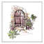 Vintage Old Europe View II - peinture sur toile encadrée