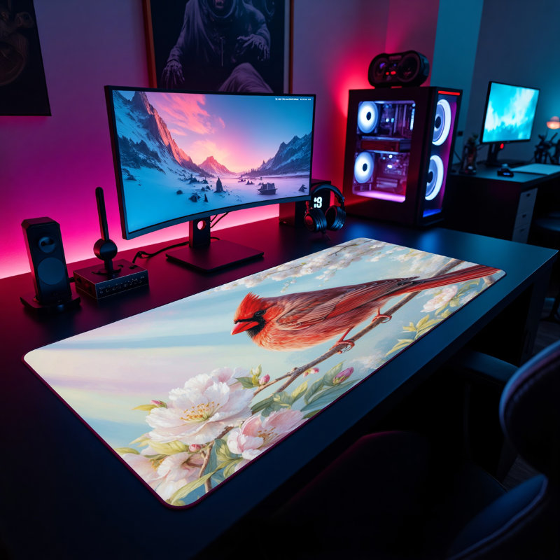 Polyester Desk Pad, 23.6x13.8