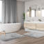 Ensemble de 2 tapis de salle de bain Kriner Luxury-302912351