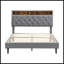 Grand lit plateforme tapissier-845421513
