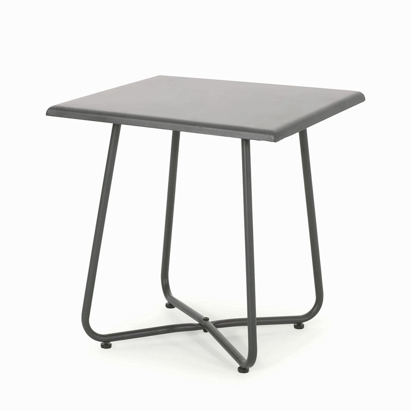 18" SIDE TABLE Space-Saving Outdoor Garden Leisure Side Table