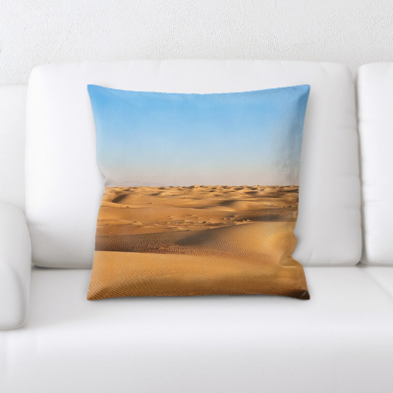 Coussin décoratif paysage