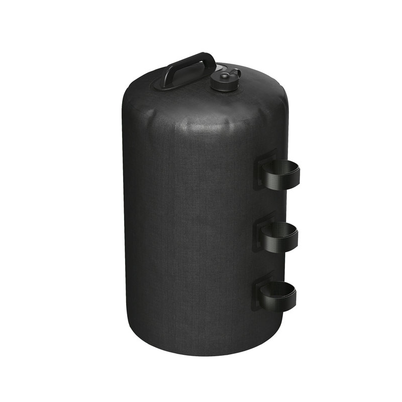 Living And Home Black Polyester Weight, 42cm H x 28cm W x 28cm D
