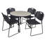 Ensemble de table de salle à manger et de chaises Kee-73412569-73412570