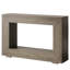 Console 47 po Farmhouse avec rangement - Table d'entrée rustique avec tablette ouverte