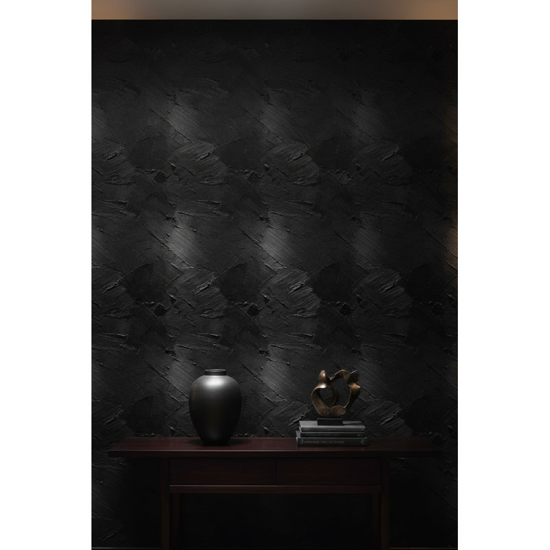 Papier peint abstrait noir