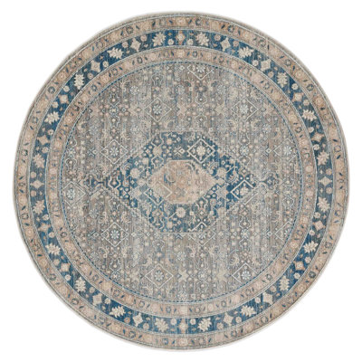 Lucia Blue Rug 5'0" x 5'0"