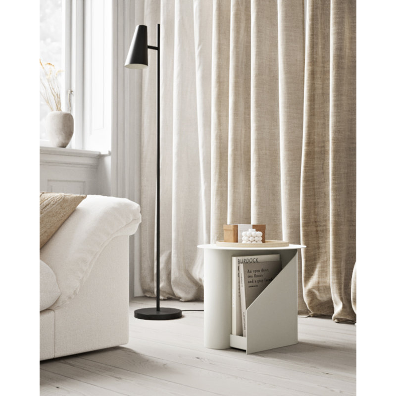 Cono Floor Lamp, Black, Black