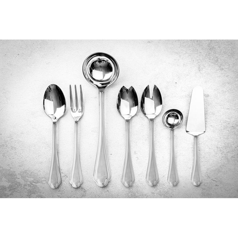 Leonardo 7 Piece Stainless Steel Hostess Set