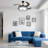 Vinco 42'' Bluetooth Ceiling Fan with LED Lights and Music Player
