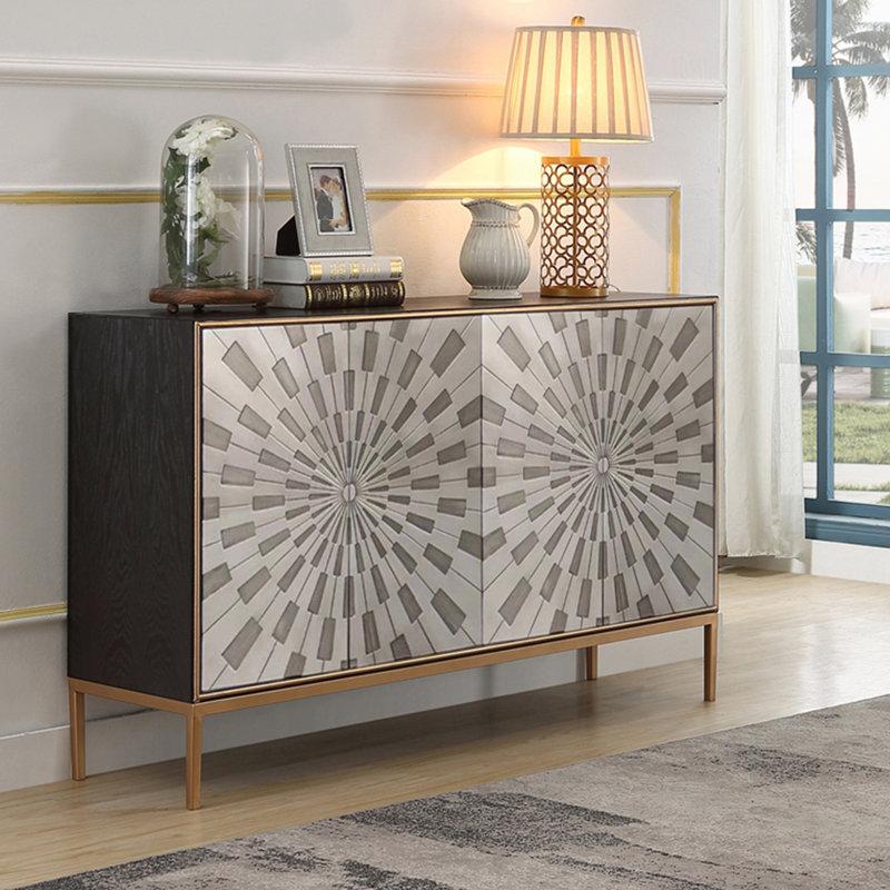 Buffet de luxe moderne et minimaliste